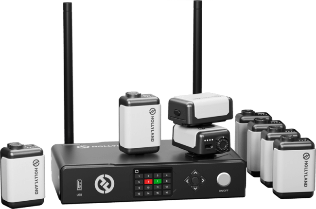 Hollyland TALLY-8L Trådløst Tally system 8 lys 800m rekkevidde 16 kanaler