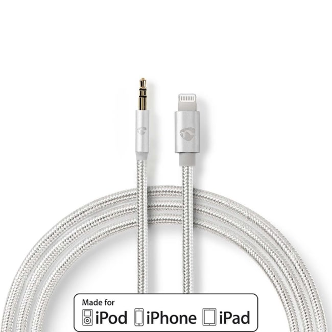 Nedis CCTB39940AL10 Audiokabel Lightning til 3.5mm stereo jack 1m