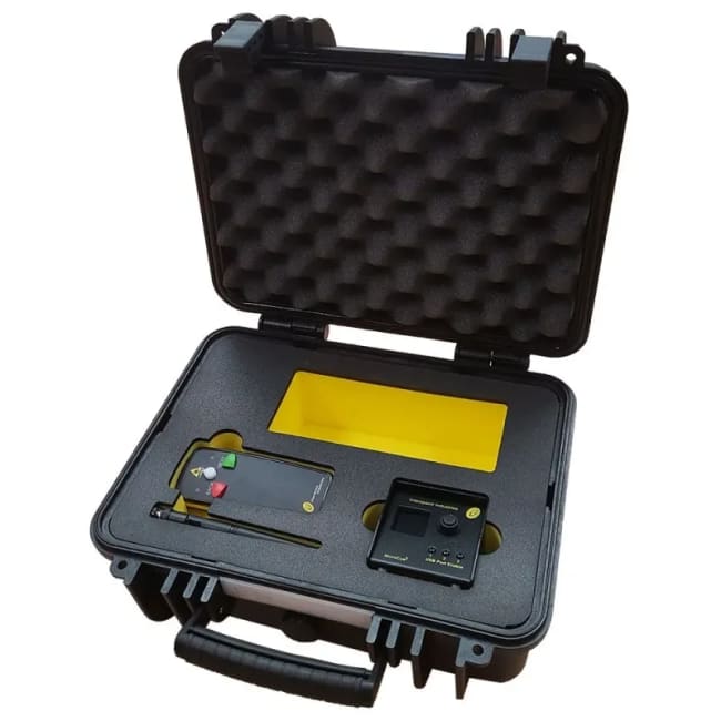 Interspace MC3 SFC Flightcase for MICROCUE3 Basestasjon og en klikker