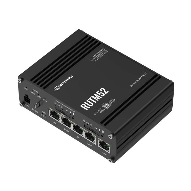 Teltonika RUTM52100000, Trådløs ruter 2x5G