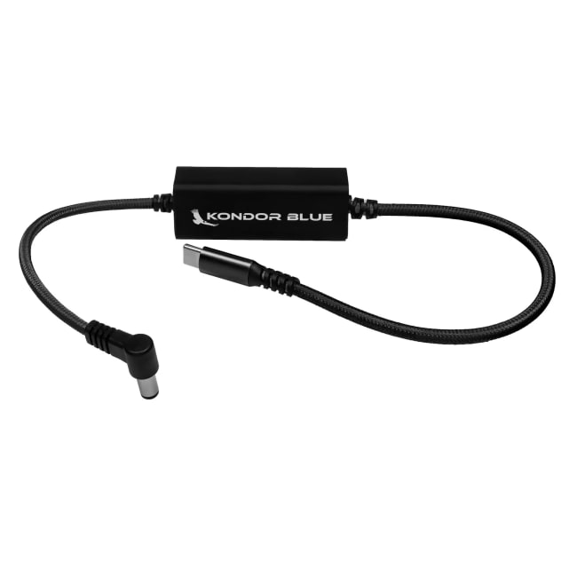Kondor Blue DC 2.1/2.5mm til USB-C Strømkabel