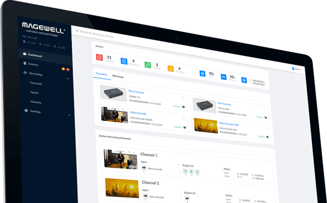 Magewell Control Hub Lite - Management Software 20 Devices