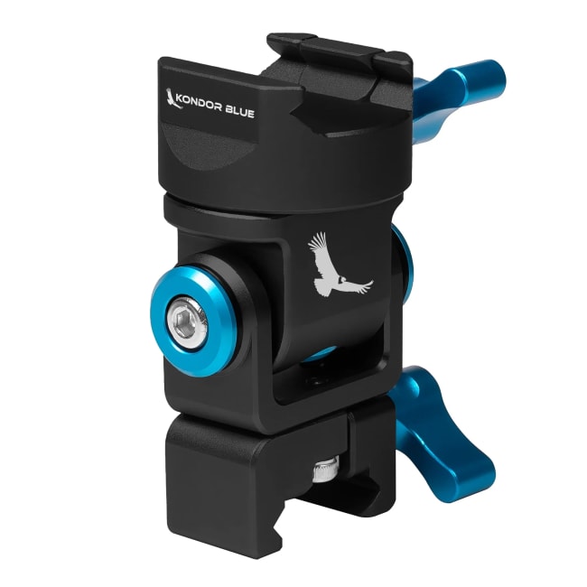 Kondor Blue NATO til NATO Swivel Tilt Monitor Mount Raven Black