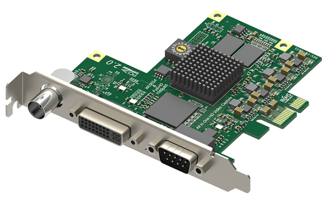 Magewell 11020, Pro Capture AIO HD PCIe kort, SDI/HDMI/DVI/VGA/Component/YC/Composite