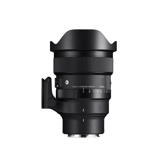 Sigma Fisheye 15mm f/1.4 DG DN ART for Sony E mount kamera