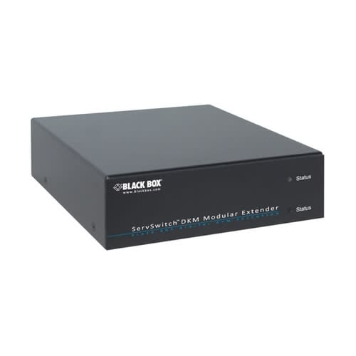 Black Box Modulær KVM ekstender med integrert strømforsyning