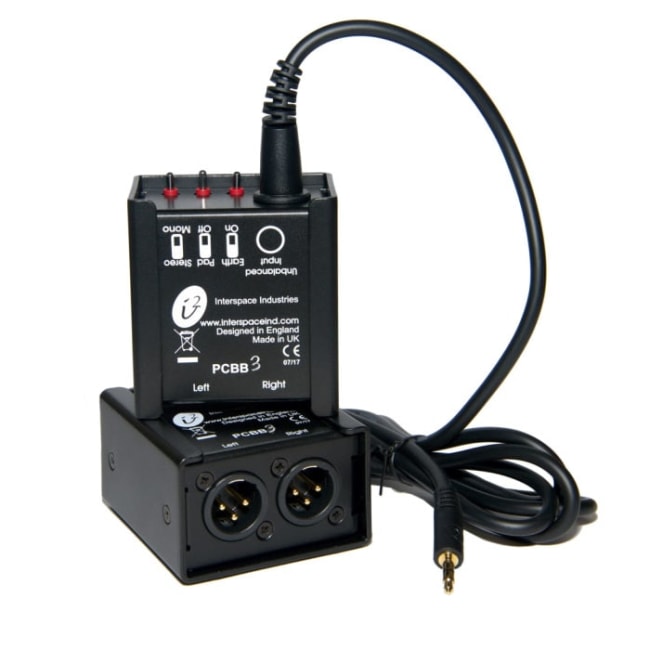 Interspace PCCB3 PC BAL BOX brummfjerner for PC til Balansert lyd