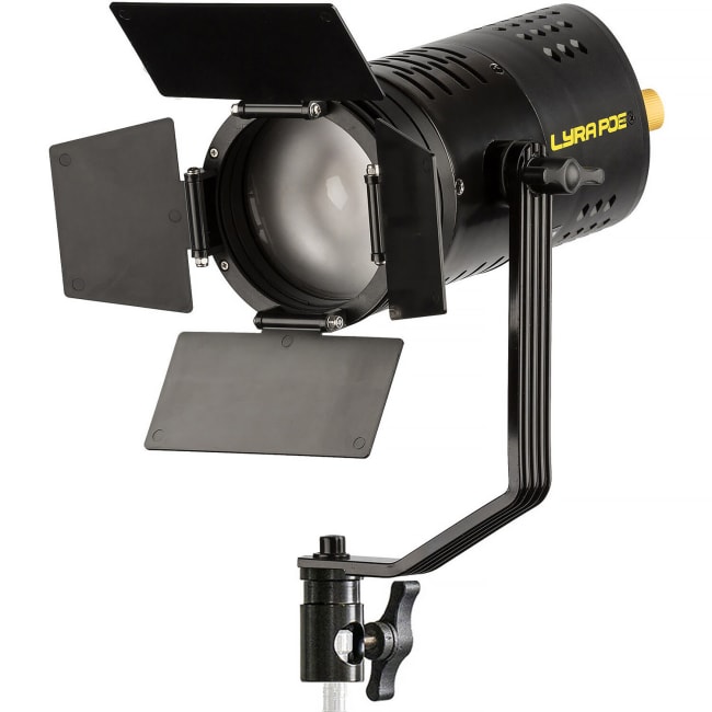 Ikan Lyra POE Bi-Color Studio Fresnel LED Lampe