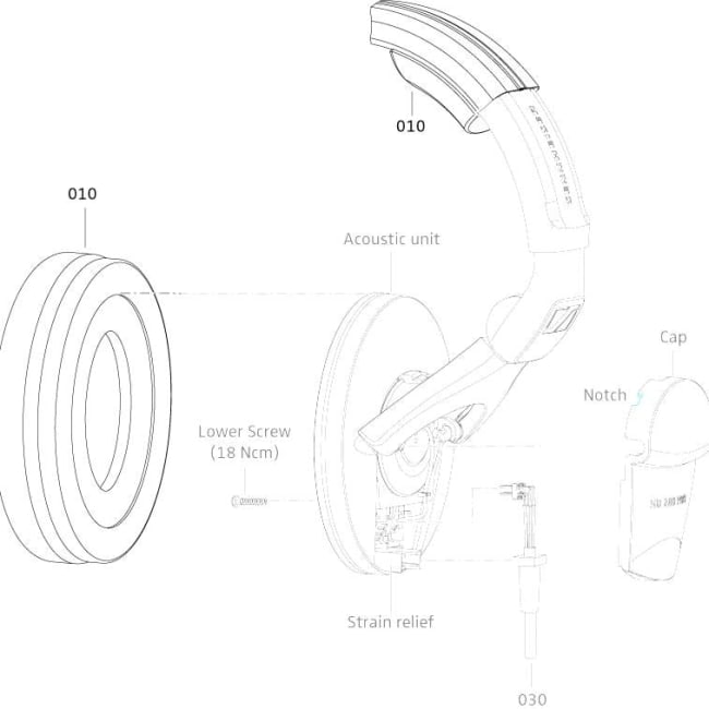 Sennheiser Ear cushions and headband pad til HD/HMD PRO 280
