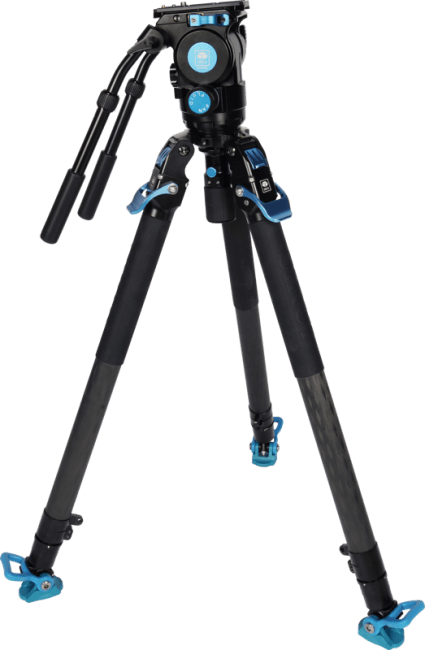 Sirui Pro Video Tripod Kit Rapid SVT-75 Lite + Fluid Head SVH15