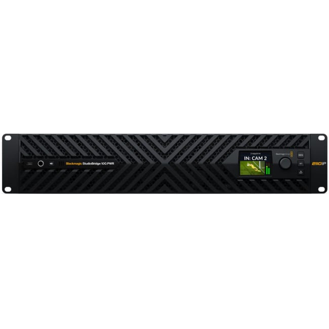 Blackmagic StudioBridge 10G PWR SMPTE 2110 Gateway