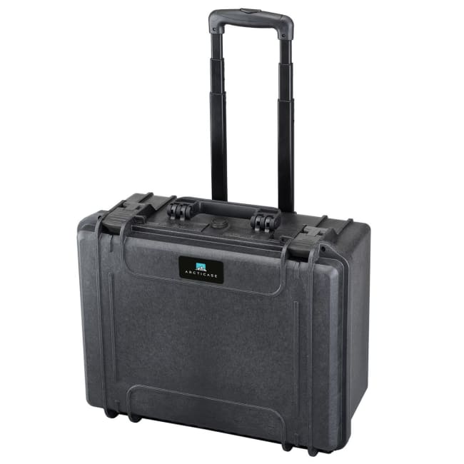 Arcticase Hardcase 1840 med hjul og plukkskum Innv. Mål 465 x 335 x 220 mm Sort