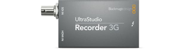 BDLKULSDMAREC3G, Ultrastudio Recorder 3G, HDMI/SDI, TB3, Blackmagic