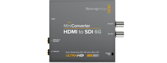 Blackmagic Mini Converter HDMI to SDI UHD 6G
