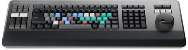 Blackmagic DaVinci Resolve Editor Keyboard