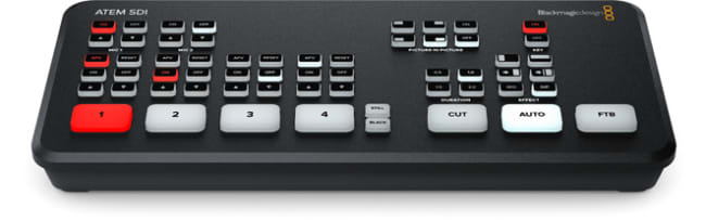 Blackmagic ATEM SDI Videomikser med 4 SDI innganger