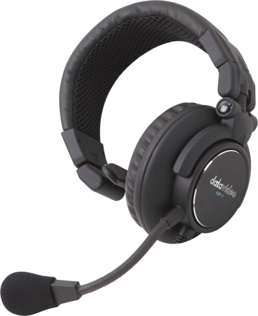 Datavideo Hp-1E One Ear Headphone With Mic.