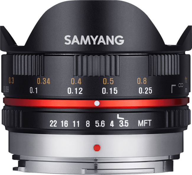 Samyang 7.5Mm F/3.5 Fish-Eye Mft (Black)