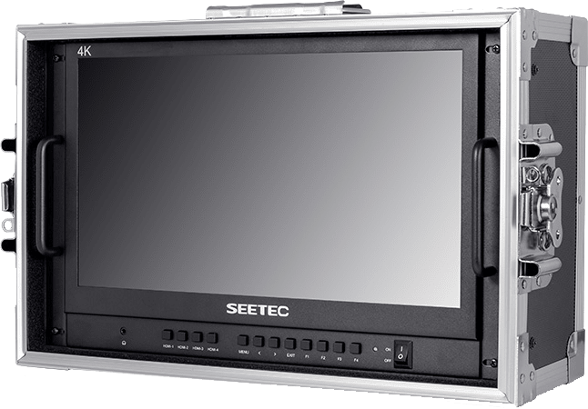 Seetec ATEM156-CO 15.6" Video Monitor med 4xHDMI og Flightcase