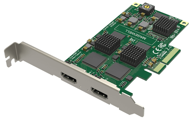 Magewell 11080 Pro Capture 2xHDMI PCIe 2.0