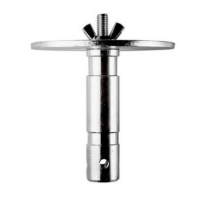 Manfrotto 163-38 Spigot Adapter m/28mm spigot og 3/8'' skrue