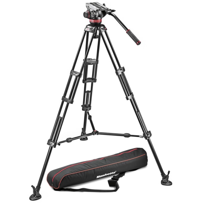 Manfrotto MVH502A 546BK-1 videokit med veske