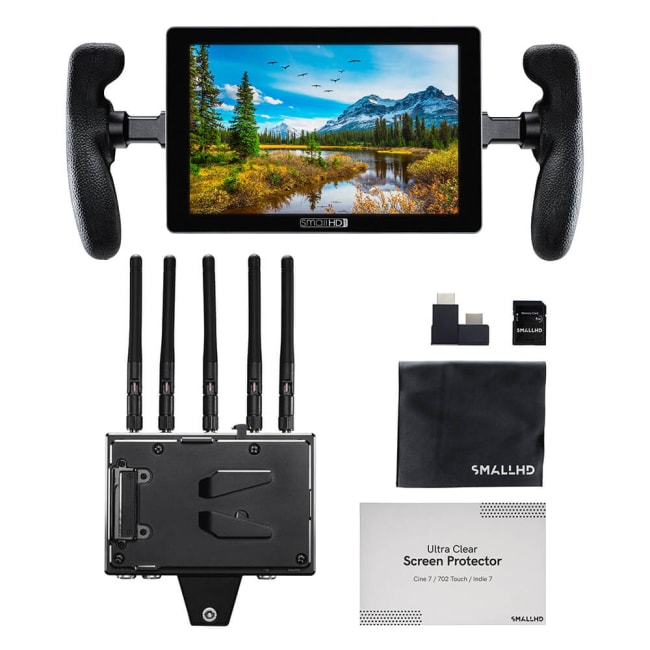 SmallHD SHD-702-TOUCH-BOLT-4K-VM Monitor 7'' 702 Touch 4K V-mount Bolt RX SmallHD