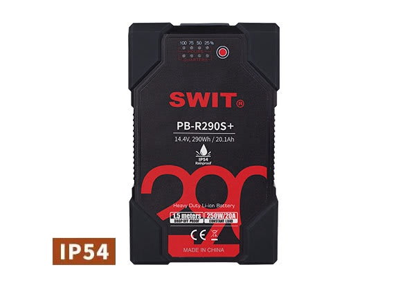 SWIT PB-R290S+ 290Wh V-Mount batteri IP54