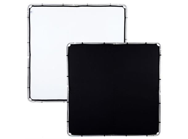 Manfrotto Skylite Rapid Cover Large 2x2 Reflekskjerm-duk Sort/Hvit