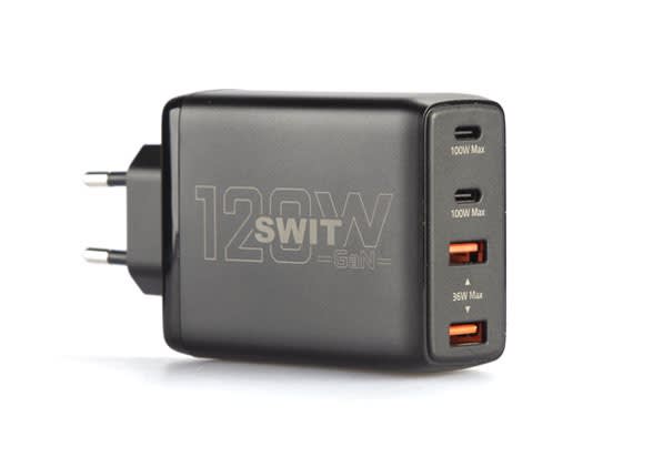 SWIT UC-2120E Batterilader USB-C 2 x 60W, USB-A 2 x 36W