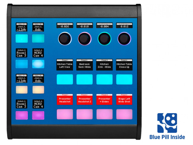 Skaarhoj FR-SHOT-PLUS-V1B Frame Shot Plus Blue Pill Inside