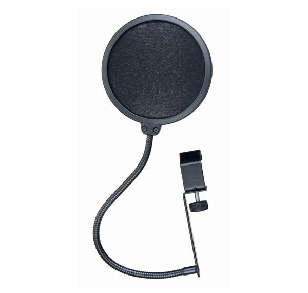 Pulse PF03 Pop-filter med fleksibel arm og klemmefeste