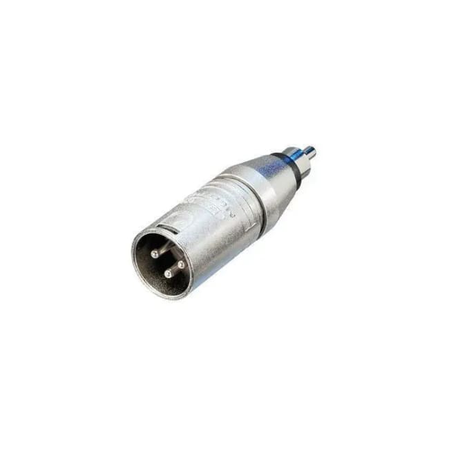 Neutrik NA2MPMM Overgang XLR3 hann til phono hann