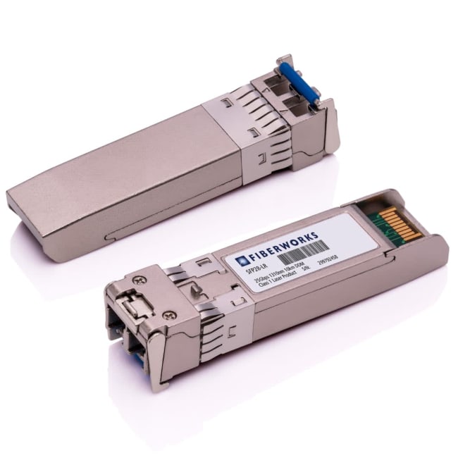 Fiberworks SFP28 25G Single Mode Transceiver