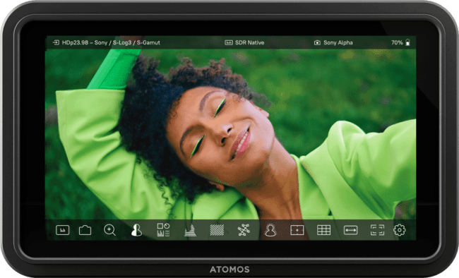 ATOMOS ATOMSHB003 Videomonitor Shinobi II 5" 1500nit 4K HDMI