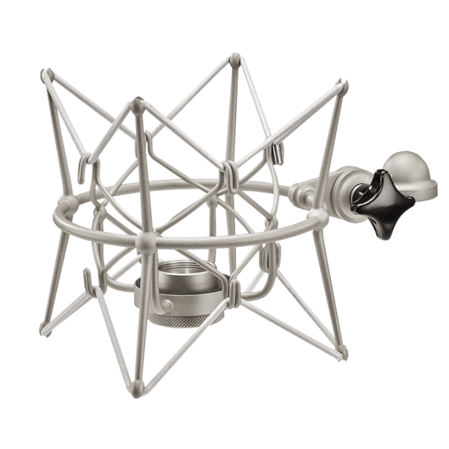 Neumann EA 87 Mikrofonholder elastisk for U 87 og TLM 67 Sølv