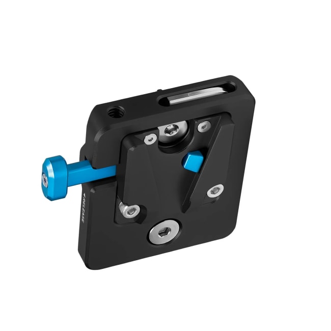 Kondor Blue Mini V-Mount Batteriplate Raven Black