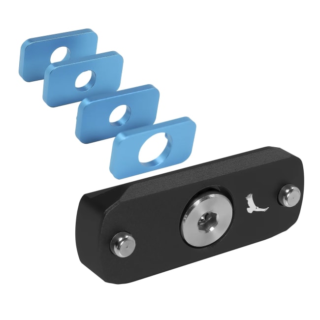 Kondor Blue 2" Monitor Cage Nato Rail Raven Black