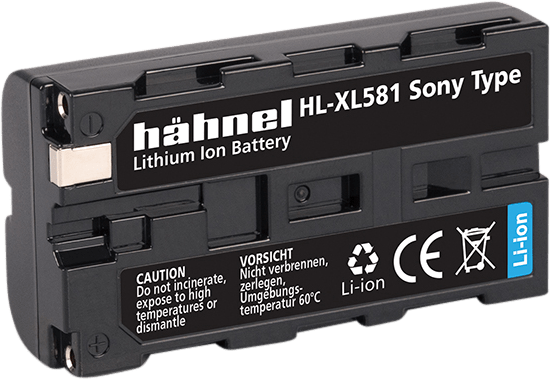 Hähnel HL-XL581 Batteri NP-F570/550/530 type