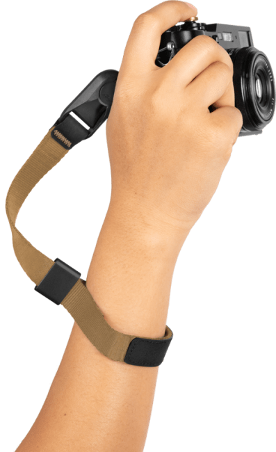 Peak Design CF-CY-3 Cuff I Coyote, Wrist Strap for Camera