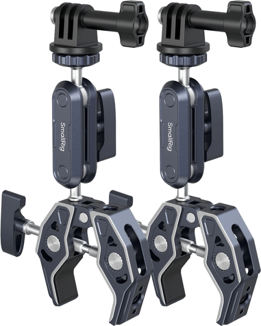 Smallrig 5529 Crab-Shaped Clamp with Ballhead Magic Arm