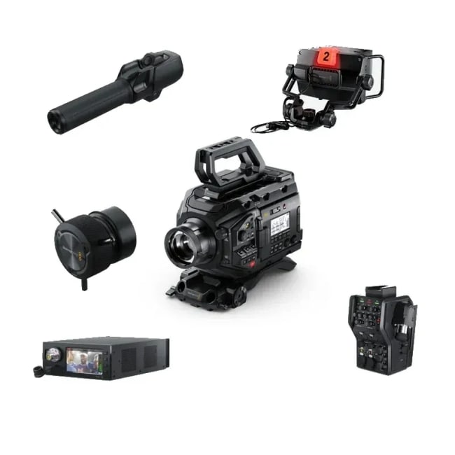 Blackmagic URSA Broadcast G2 Camera STUDIO Fiberpakke 2