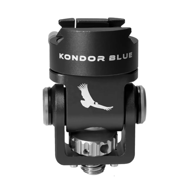Kondor Blue ARRI til NATO Swivel Tilt Monitor Mount Raven Black