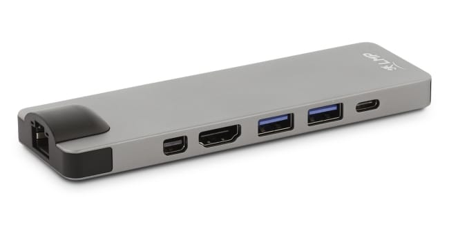 LMP-17113 Compact dock 2x USB-C til 2xUSB/Ethernet/HDMI/DP