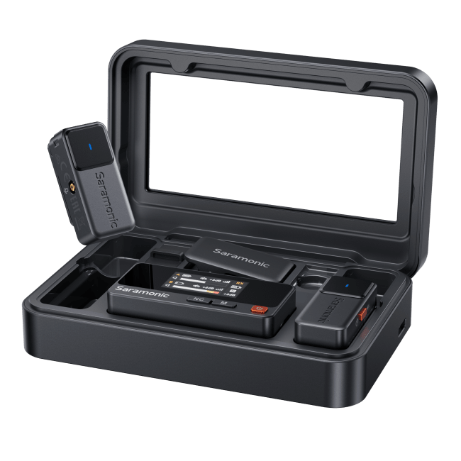 Saramonic AIR Trådløs 2-Kanals Clip-On Mikrofonkit