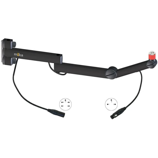 Yellowtec m!ka Mic Arm TV On Air Sort med XLR