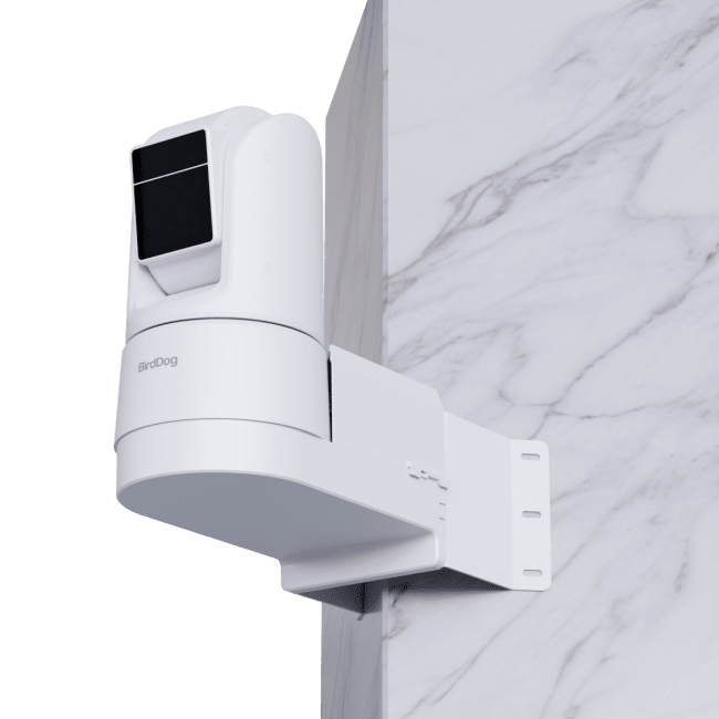 BirdDog Corner Mount for O4 PTZ-Kamera Hvit