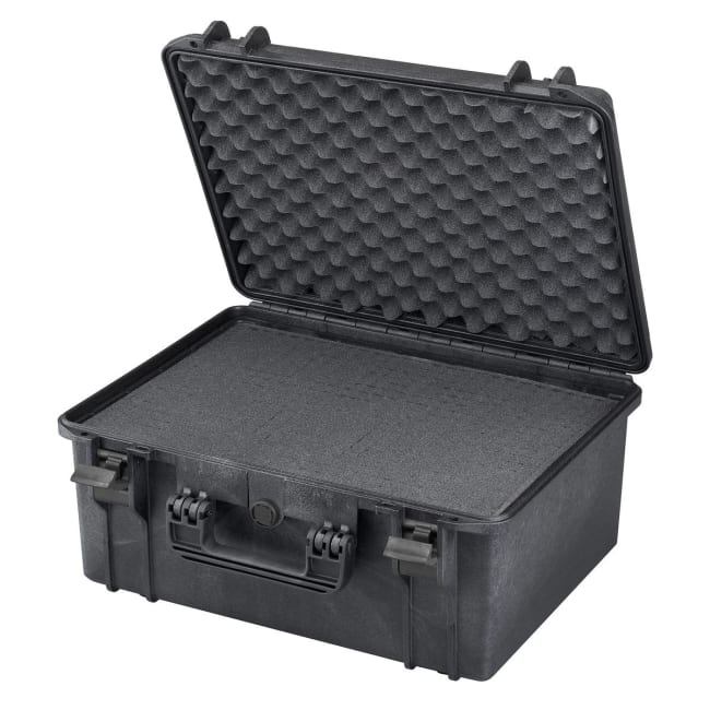 Arcticase Hardcase 1840 med plukkskum Innv. Mål 465 x 335 x 220 mm Sort