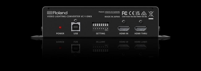 Roland VC-1-DMX Video lighting converter/controller