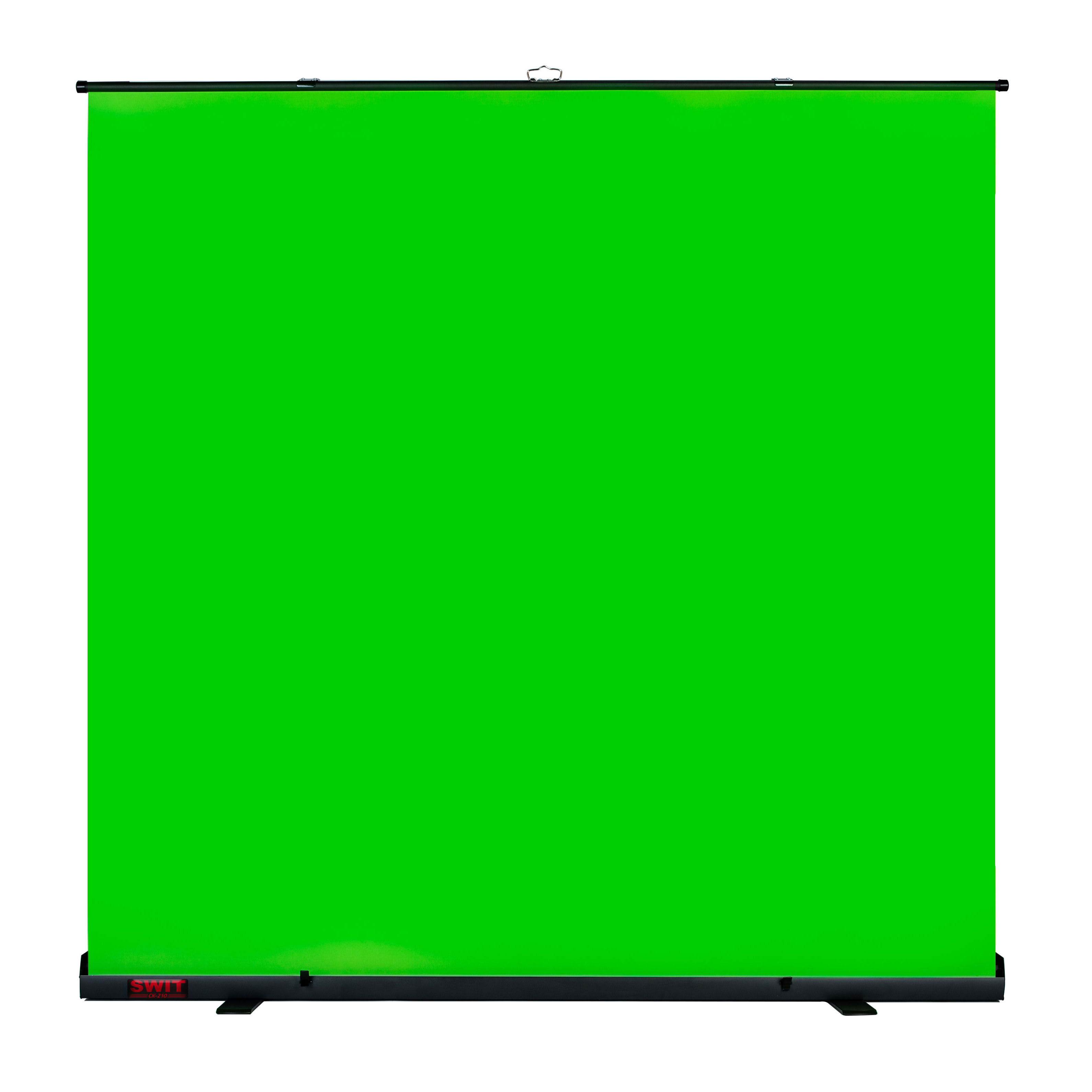 SWIT CK210 Portabel Roll-Up Chromakey bakgrunn Green Screen 2.1m bred ...